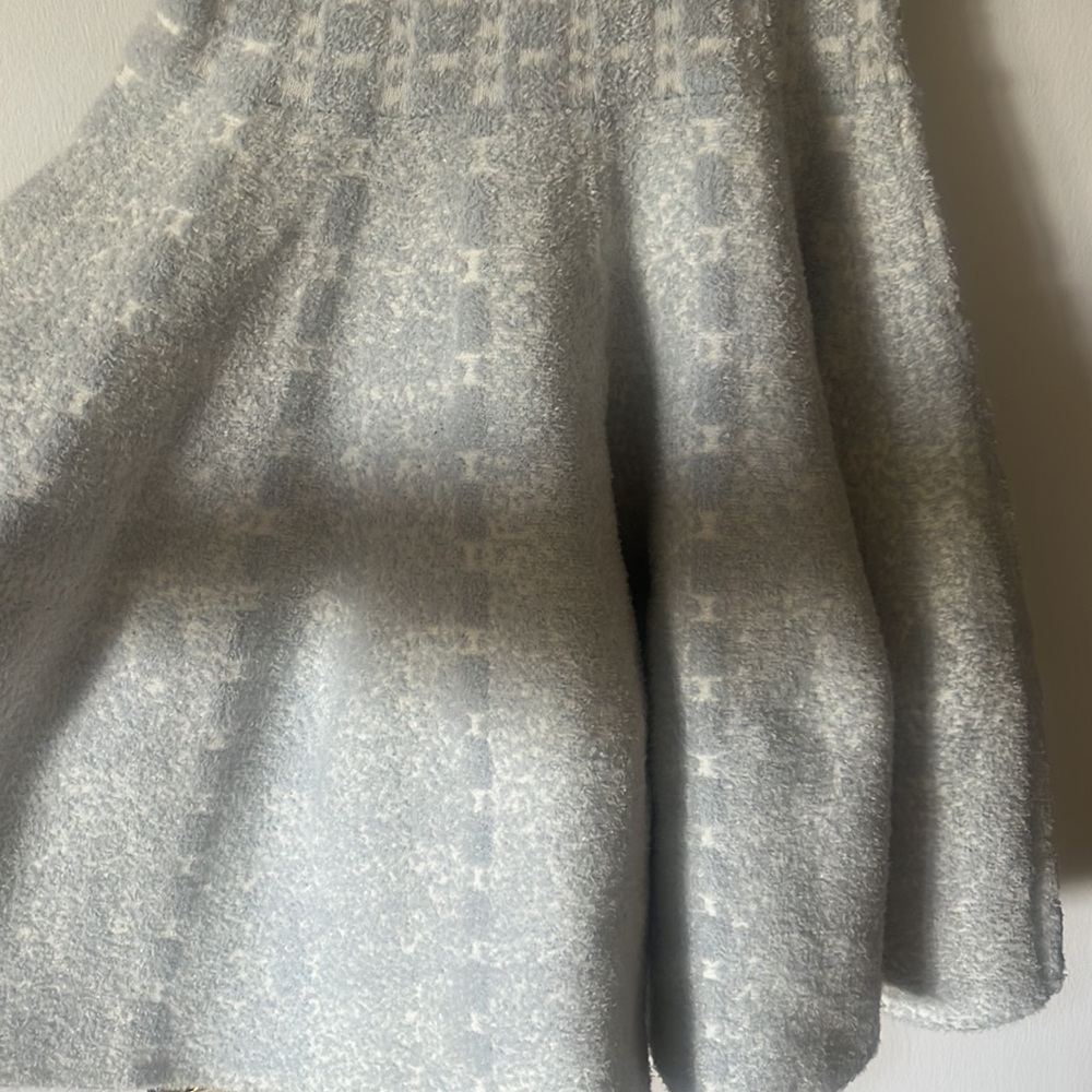 Light blue ASOS size 0 fuzzy mini dress - Picture 2 of 6
